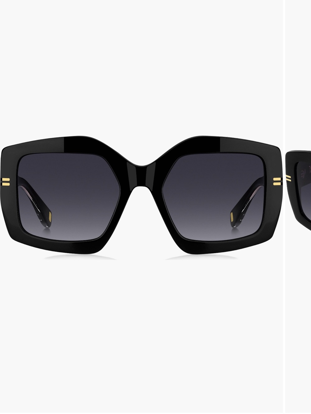 MARC JACOBS 53mm Gradient Rectangular  Sunglasses - Women's Accessories